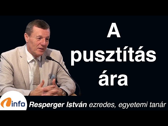 A pusztítás ára. Meddig finanszírozzák a háborút? Resperger István, Inforádió, Aréna class=