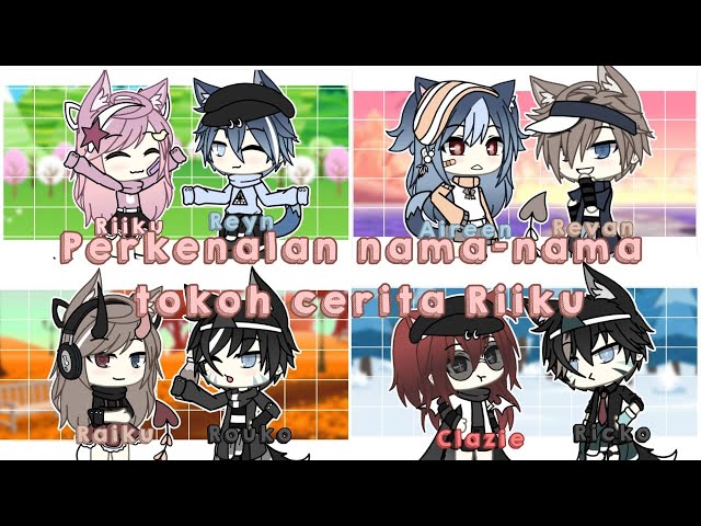 Perkenalan nama-nama tokoh cerita Riiku-PinkyWolf-! class=