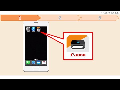 Enabling printing from a smartphone (iOS) - 1/2 (TS5100 series)