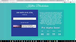 Kaltex - Airdrop Проект С Раздачей 200 Токенов Katx Стоимостью 0,01 Eth