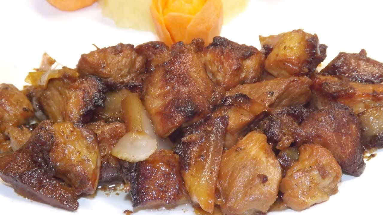 Tepsiben sült fűszeres sertés apró