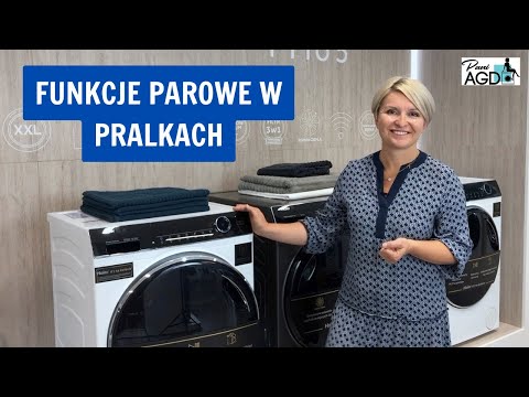 Wideo: Pralka z funkcją prasowania: nazwy, funkcje, zalety i wady