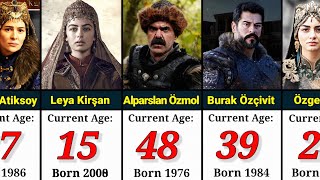 AGE of Kuruluş Osman Actors 2024 (All 5 Seasons)