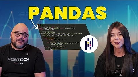 BIBLIOTECA PANDAS PYTHON: o que é, para que serve e como usar