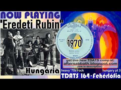 Hungária - Eredeti Rubin (1970) Blues Fuzz Boogie