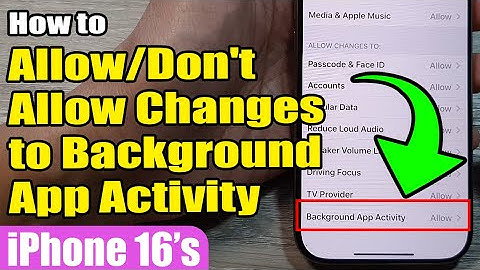 📱How to Allow/Don