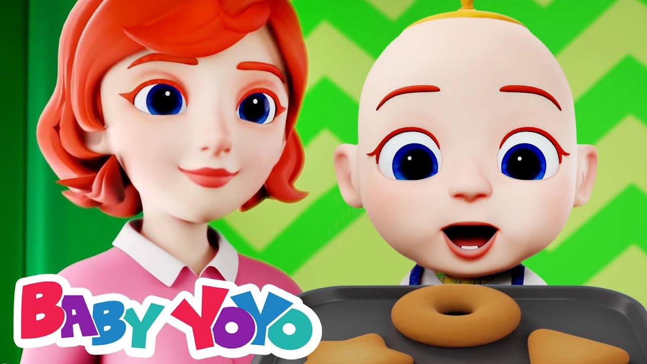 Donut Song, Nursery Rhyme And Preschool Video by Baby Yoyo World