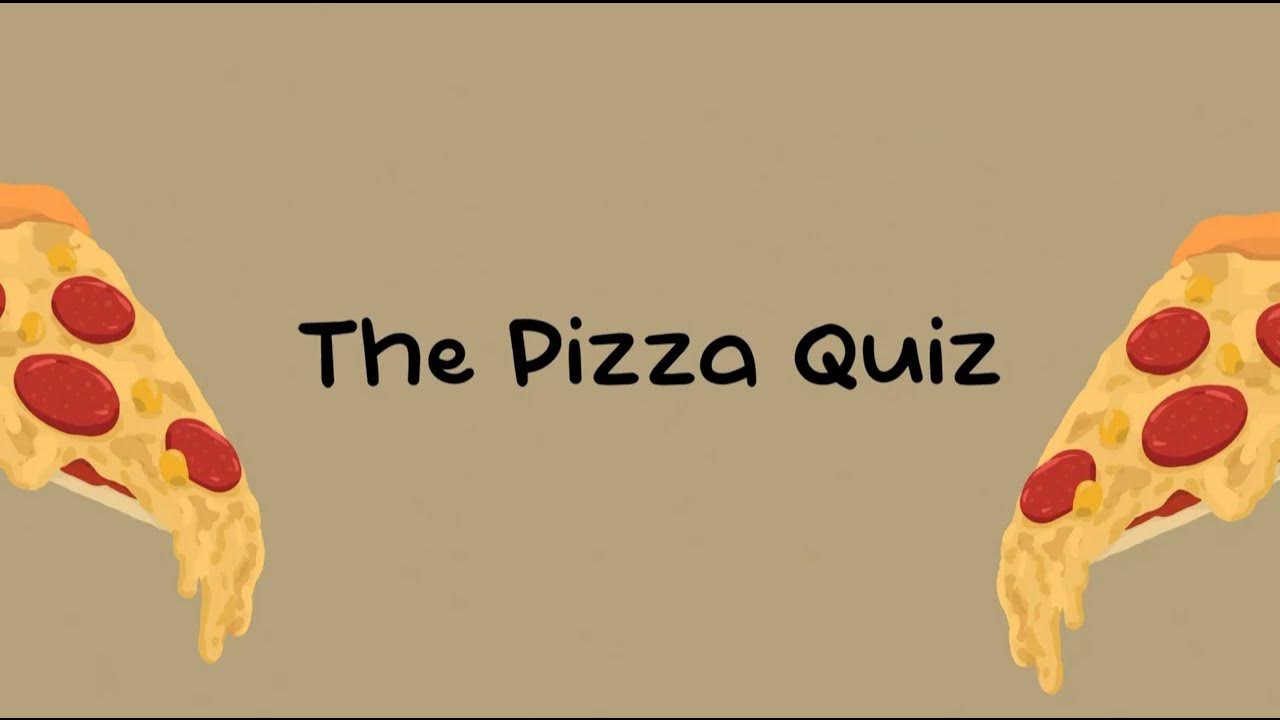 【The Pizza Quiz】 ピザのクイズ YouTube