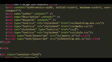 How to Align Div Middle in Bootstrap 3
