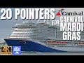 20 pointers for your 2023 carnival mardi gras cruise in 4k
