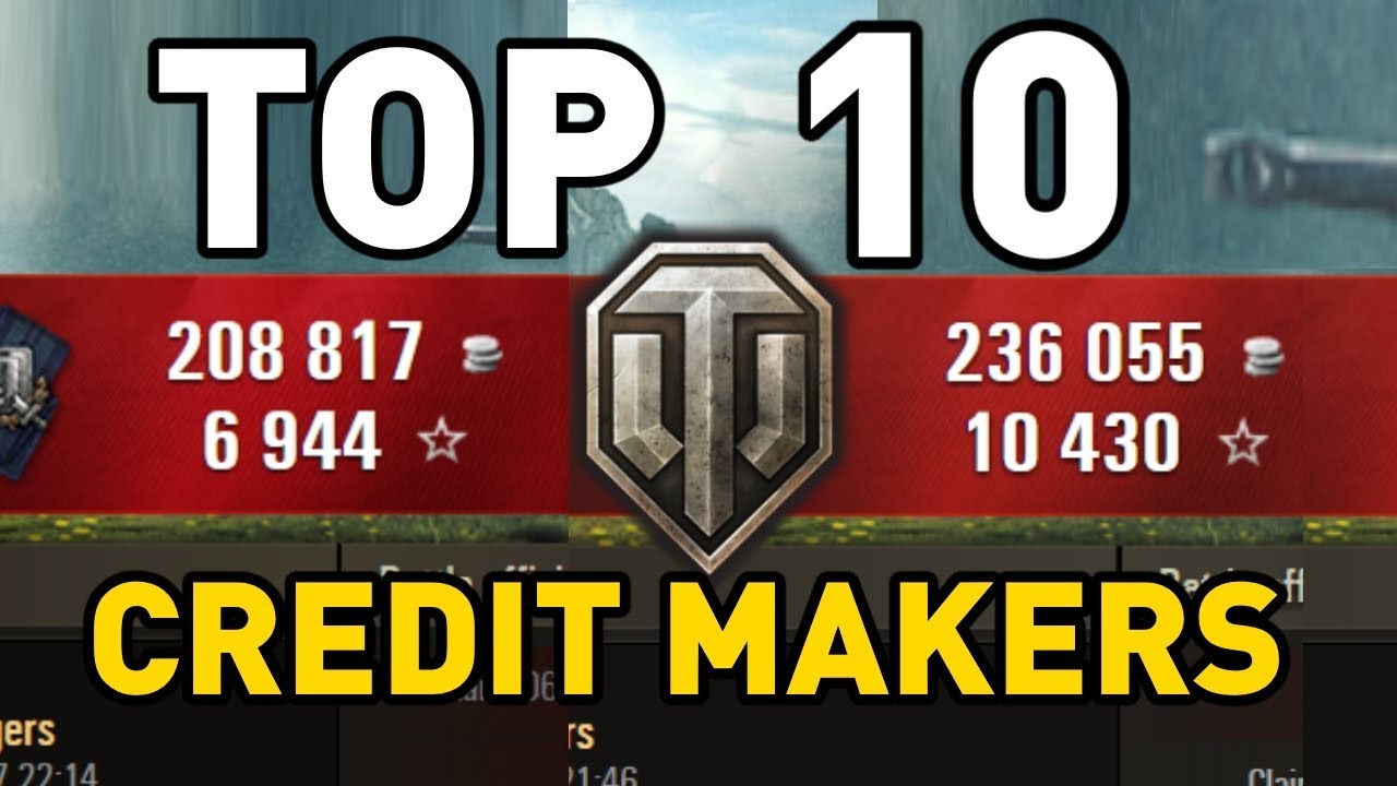 World Of Tanks Blitz Credit Earning Chart 2018