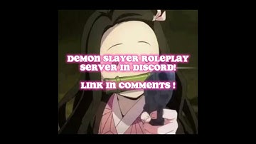 I MADE A DEMON SLAYER ROLEPLAY SERVER IN DISCORD (LINK IN COMMENTS)