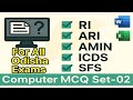 Set - 02 | Computer MCQ Questions for RI, ARI, AMIN, SFS, ICDS | For All Odisha Exams 2025
