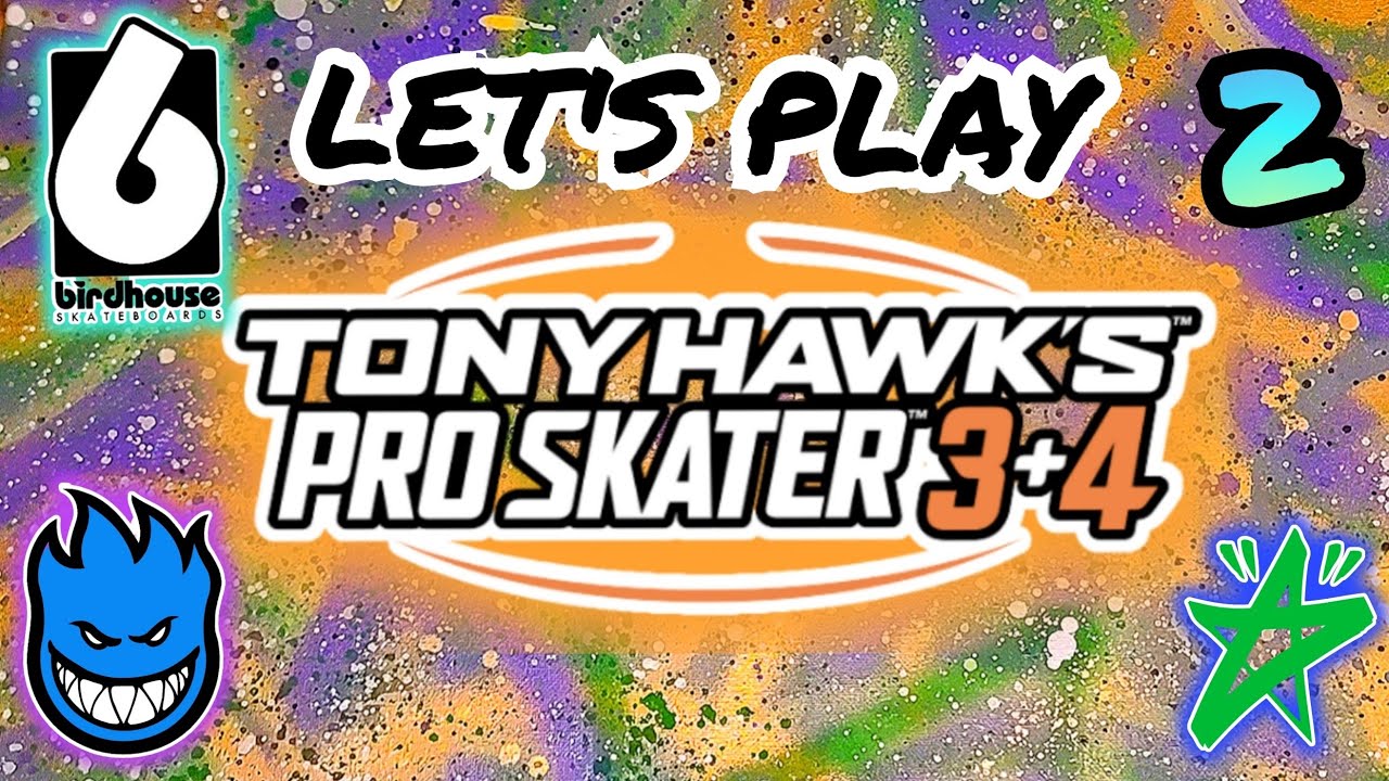 THE GRAPHICS! Let's Play Tony Hawk's Pro Skater 3 And 4 Part 2! 
