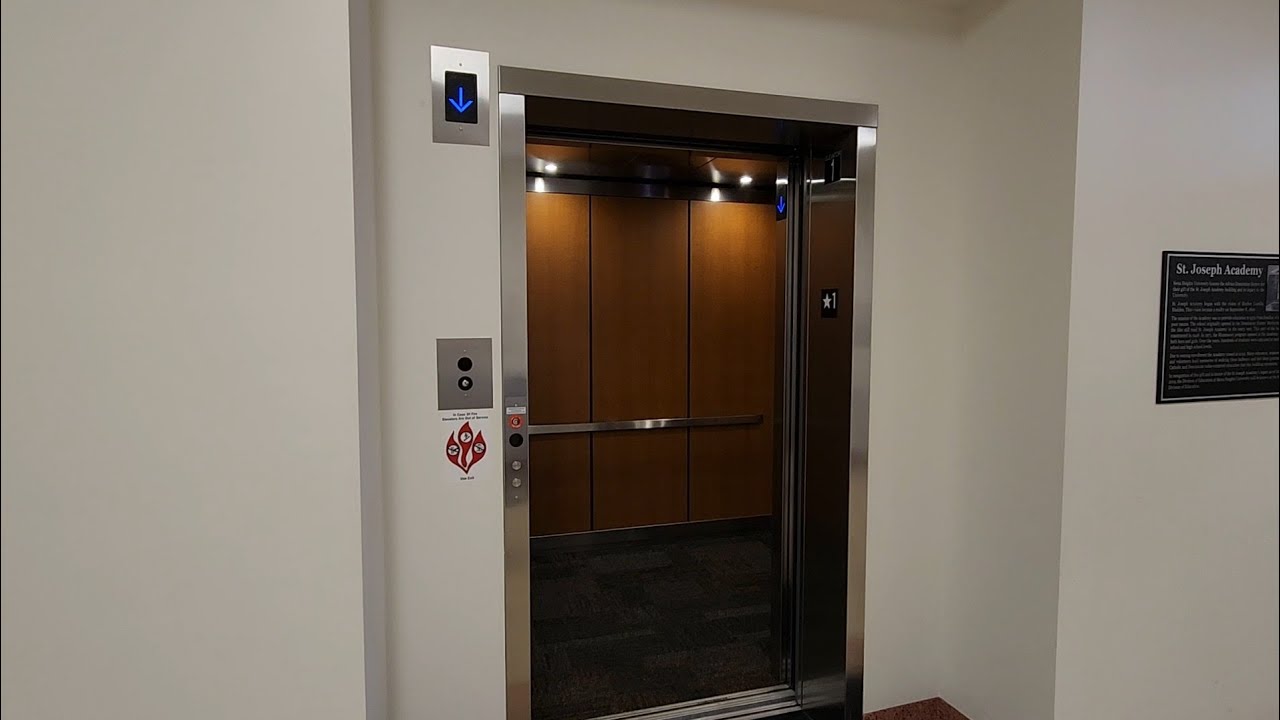 Otis Gen2 MRL Traction Elevator @ McLaughlin Center for Health Professions, Siena Heights University