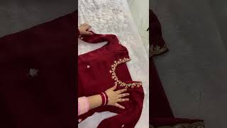 Trending Punjabi suit #best work #fashion #dupptta #cloth #boutique  style 👍👌👍🥰🥰