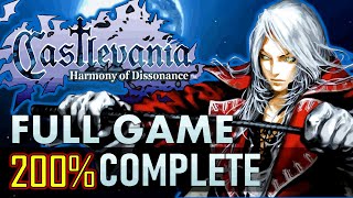 Castlevania: Harmony of Dissonance ~ 100% Hard mode (No Damage)