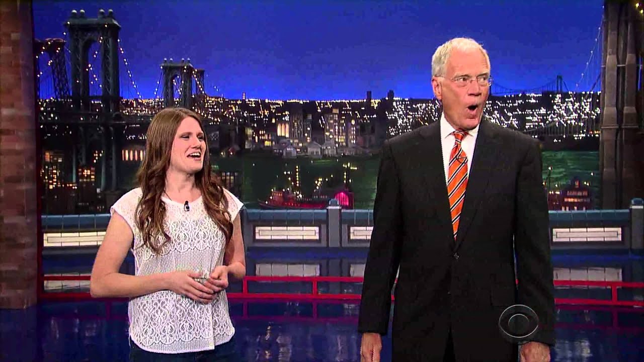 Bethany Pruett - Her Stupid Human Trick On David Letterman