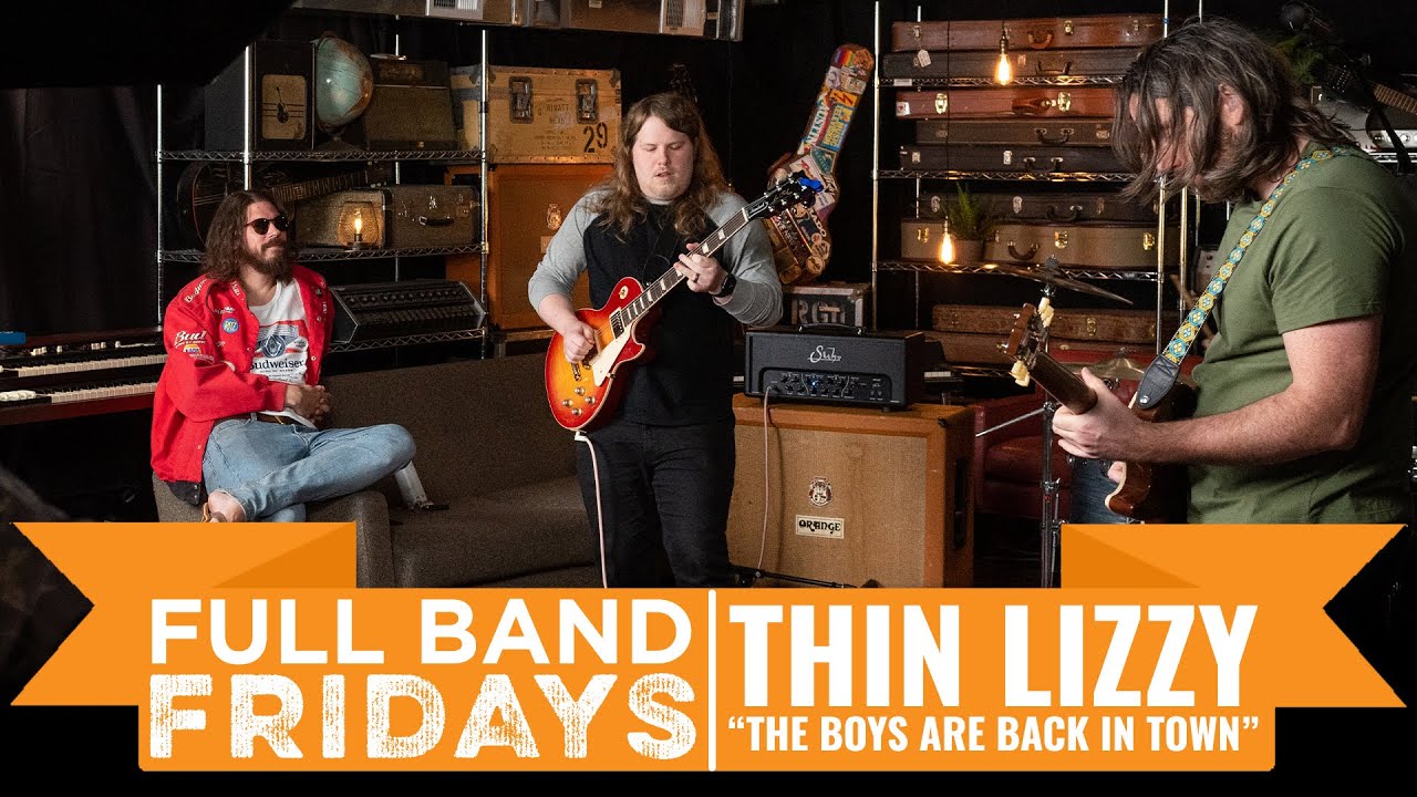 "The Boys Are Back In Town" Thin Lizzy CME Full Band Fridays YouTube