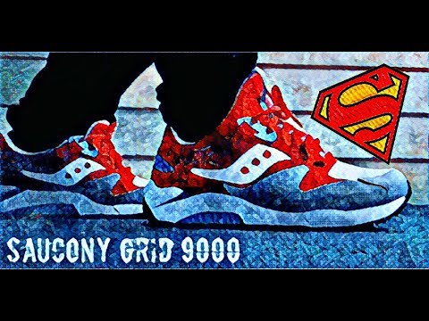 saucony grid 9000 superman