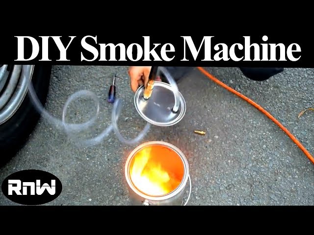 How to Make a DIY Smoke Machine 