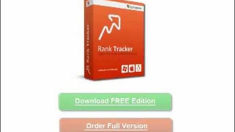 Rank Tracker tutorial: tracking rankings