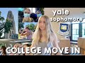 College move in 2021 yale sophomore year  move in  preseason cross country camp vlog