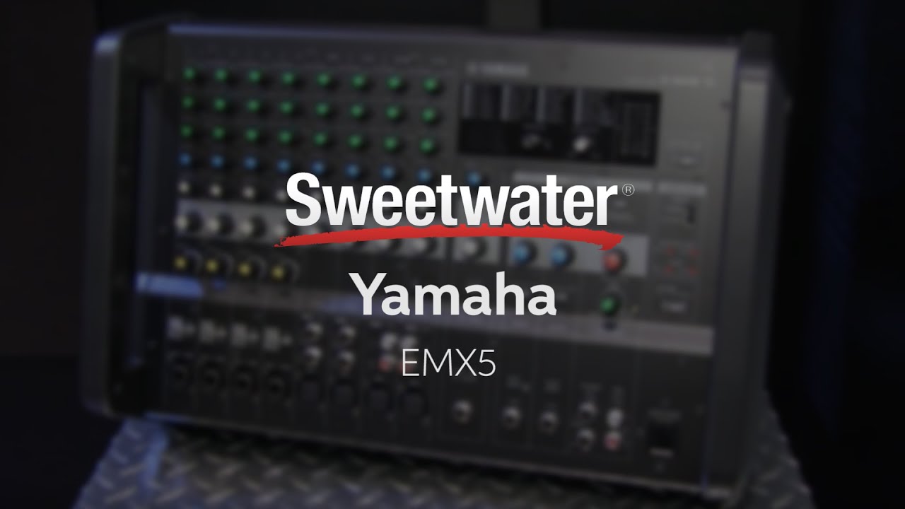 Summer NAMM 2016: Yamaha EMX Powered Mixers - YouTube