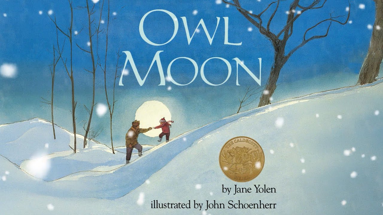 «Совиная луна» — зимняя книга для чтения вслух с движущимися картинками | Поэтическая история