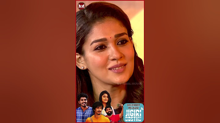 தமிழ் சினிமா உங்களுக்கு என்ன குடுத்தது..? | Nayanthara | Annapoorani | FULL VIDEO👇🏻| #shorts #nayan