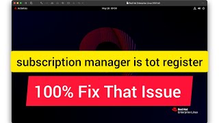 Famous This system is not registered with an entitlement server. You can use subscription-manager Profile