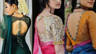 Back Neck designs for blouse// Saree blouse back neck designs// Blouse ke gale ke design//blouse