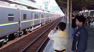 EMU800 試運轉，進台南站