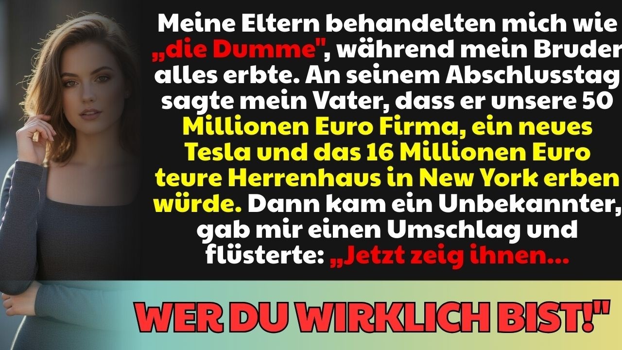 Sie gaben meinem Bruder 50 Millionen Euro und ein Herrenhaus – dann bekam ich einen Umschlag!