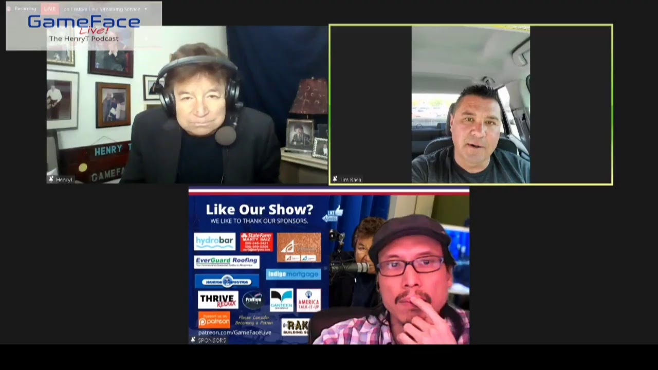 GameFace Live - The Henry T Podcast - Guest Ray Birmingham
