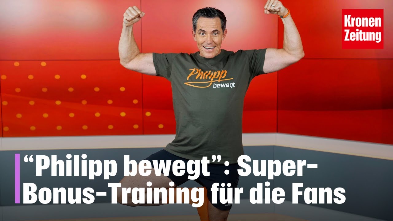 „Philipp bewegt“: Auch am Samstag wird geturnt | krone.tv PHILIPP BEWEGT