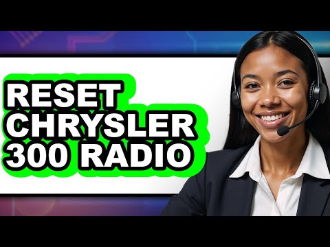 Where Is The Reset Button On A Chrysler 300