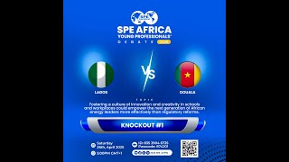 SPE Lagos, Nigeria Section 🆚 SPE Douala, Cameroon Section!  #2025SPEAfricaYPDebate #energy #wearespe