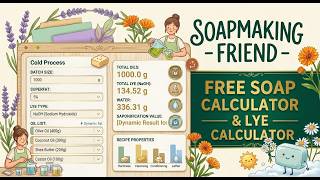 How to Formulate and Calculate Your Own Soap Recipes using Soapmaking Friend