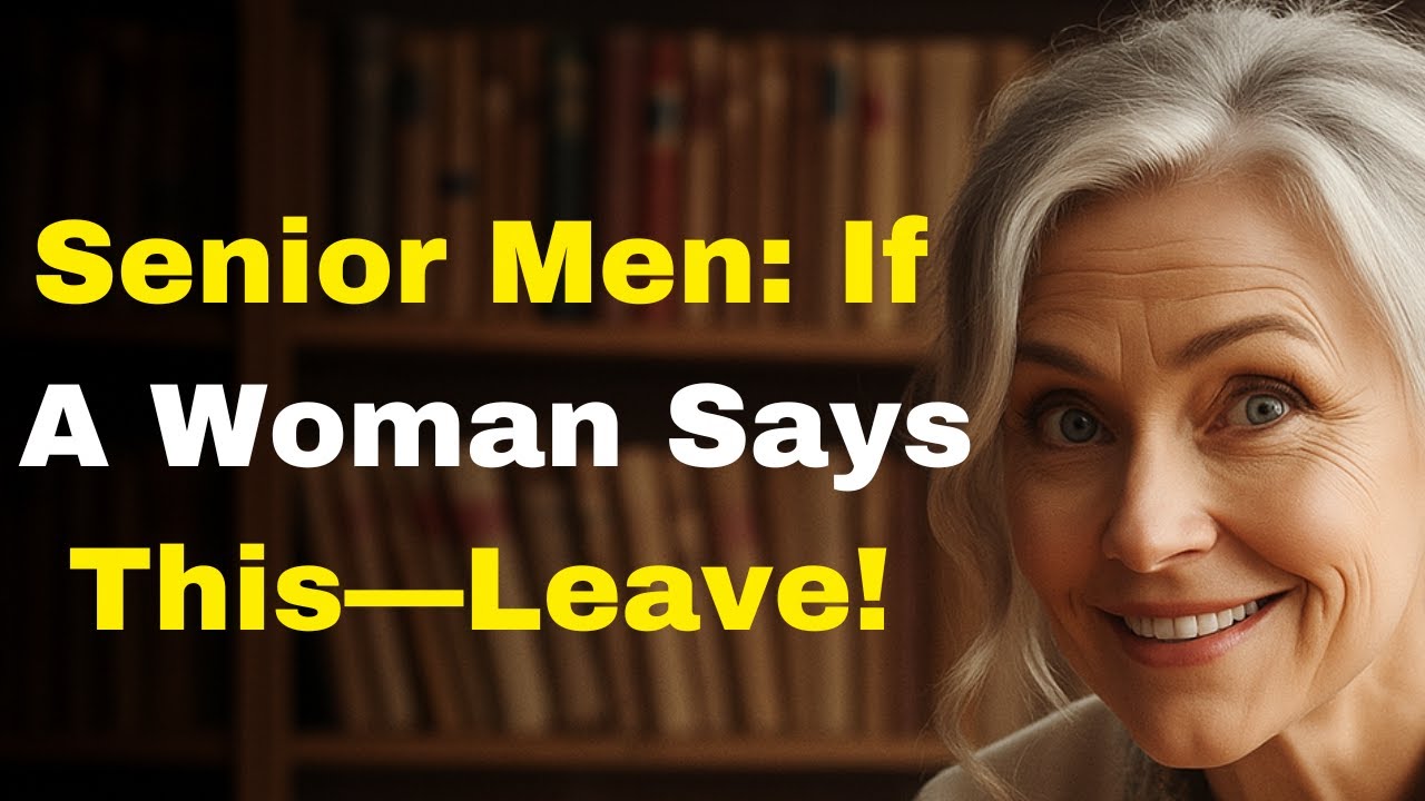 Senior Men Over 60: If a Woman Says These 5 Things, It’s Time to Leave