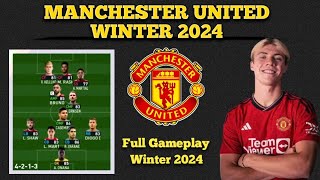 Formasi Man. United Edisi Winter Februari 2024 PS3 PS4