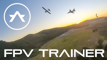 FPV Formation Flying -  RC Head Tracking & Wings IN FORMATION!