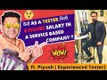 💲6 figure Salary 🤑  of a Tester in Service Based Company How 😯  ?? Manual vs Automation ft. Piyush