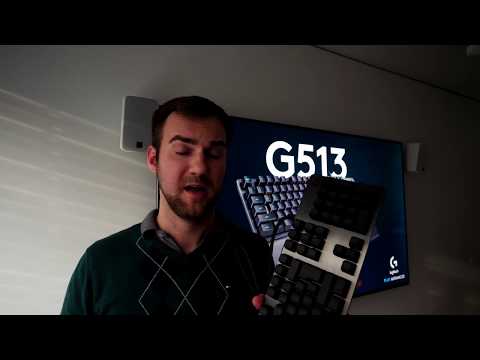 Logitech G513 Gaming Keyboard with Romer G Linear Switches