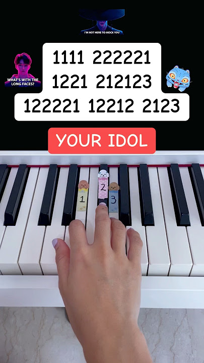 You Idol - Saja Boys (KPop Demon Hunters) #easypianotutorial