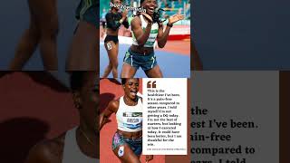 Nigeria's Tobi Amusan becomes the fastest women in earth in the 100m women hurdles