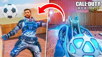 #1 soccer player with the #2 gun in COD mobile