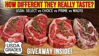 Steak Experiment: How Different the USDA STEAK GRADES Really TASTE? (Plus Giveaway) | Salty Tales