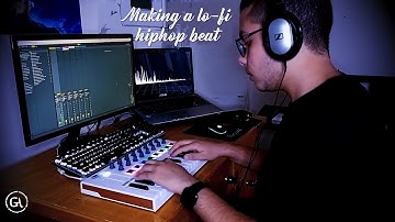 Making a Lo-Fi hiphop beat | Ableton Live & Arturia minilab