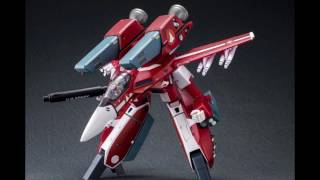 超時空要塞マクロス 1/60 完全変形 VF-1Jスーパーバルキリー ミリア・F・ジーナス 搭乗機 塗装済み完成品